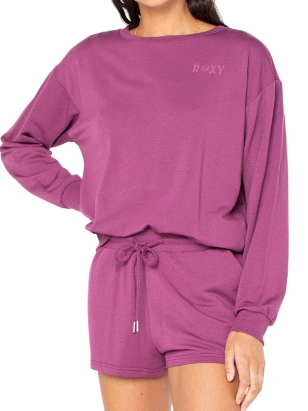 Roxy Women's Surfing By Moonlight Crewneck Sweatshirt